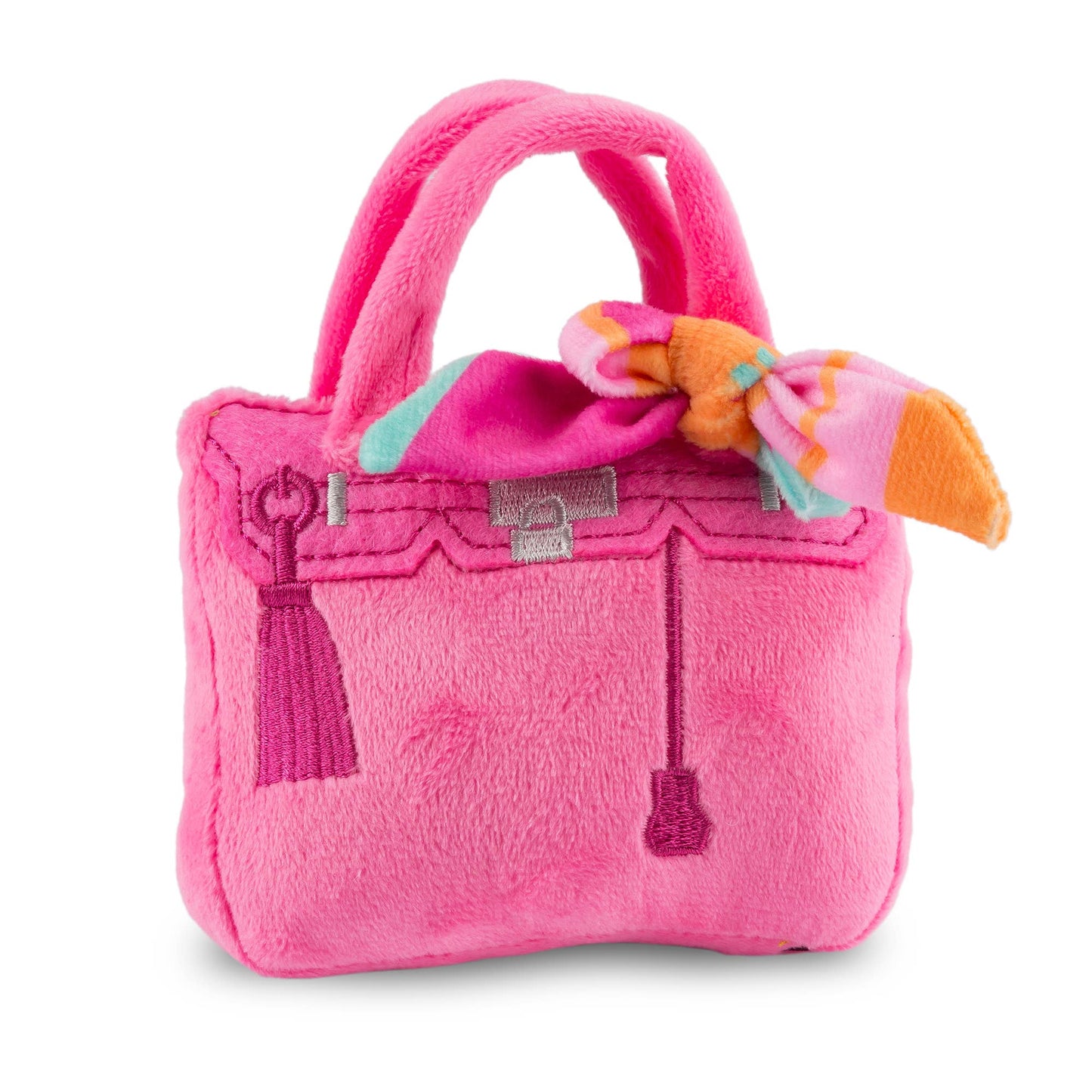 Haute Diggity Dog - Barkin Bag - *RICH BITCH* Pink w/ Scarf - SMALL SIZE - Dog