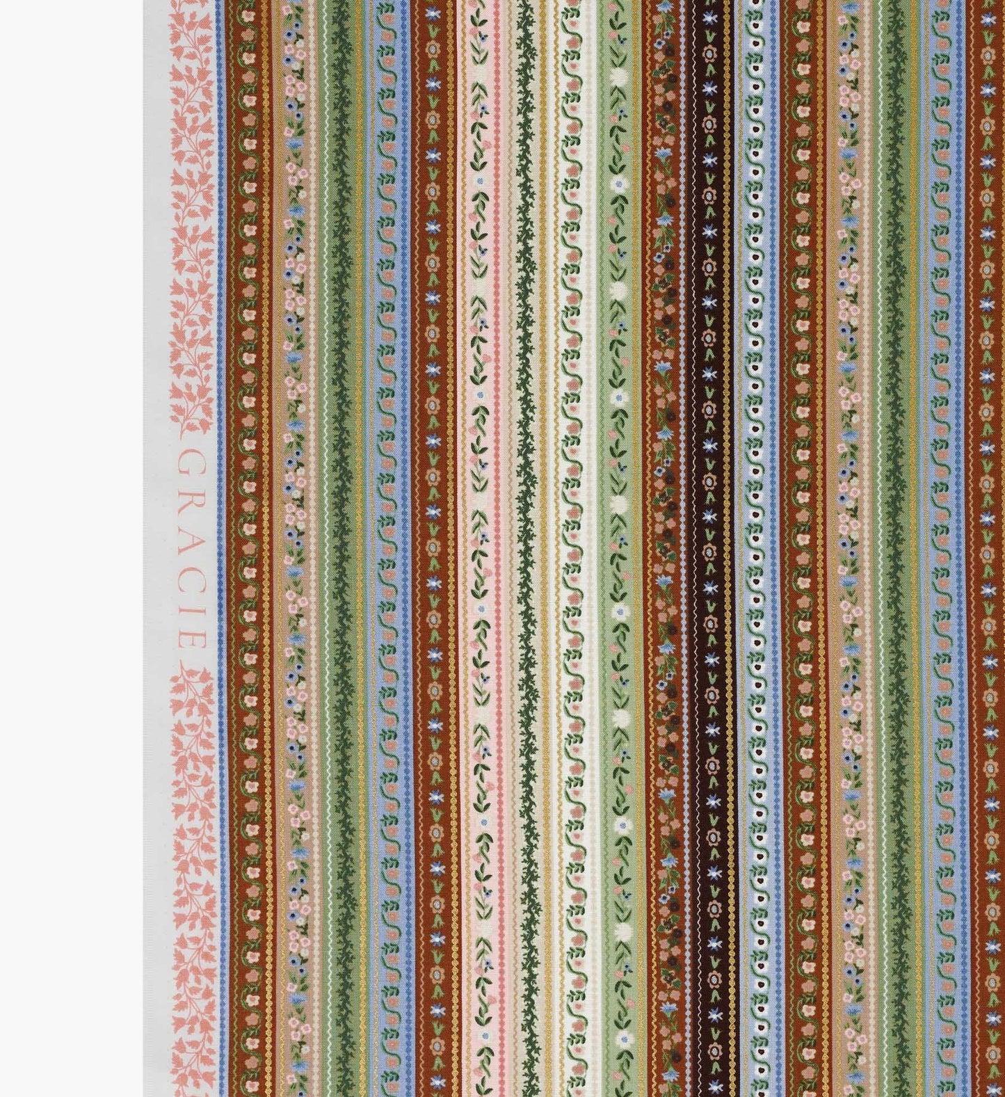 Gemma Cotton Metallic Fabric - Multi II
