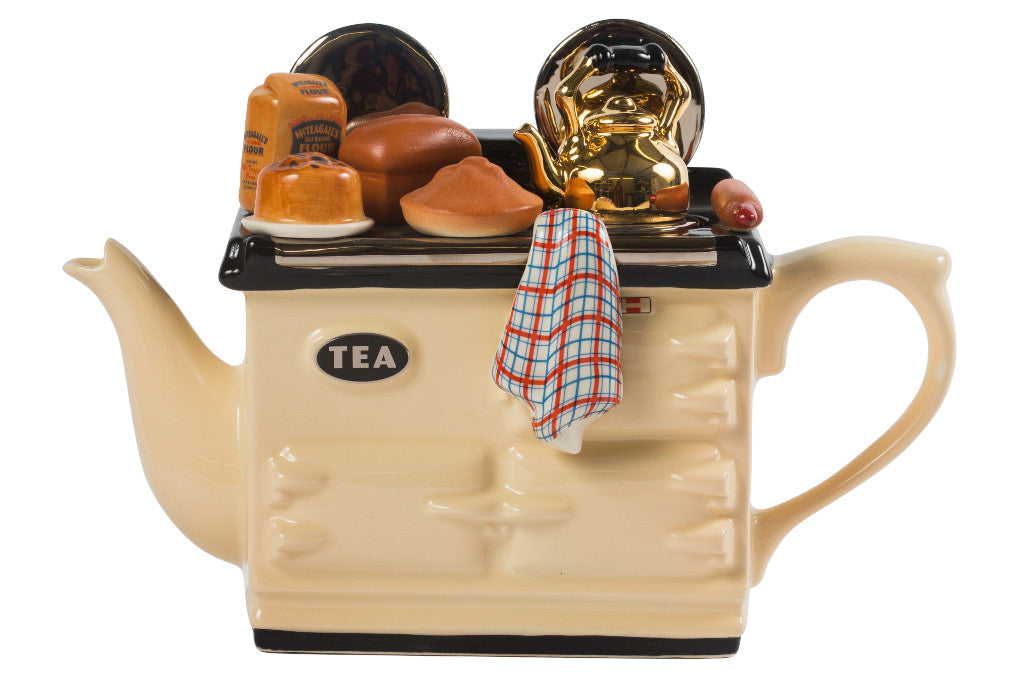 Ceramic Inspirations Baking Day Aga Cream Large Teapot