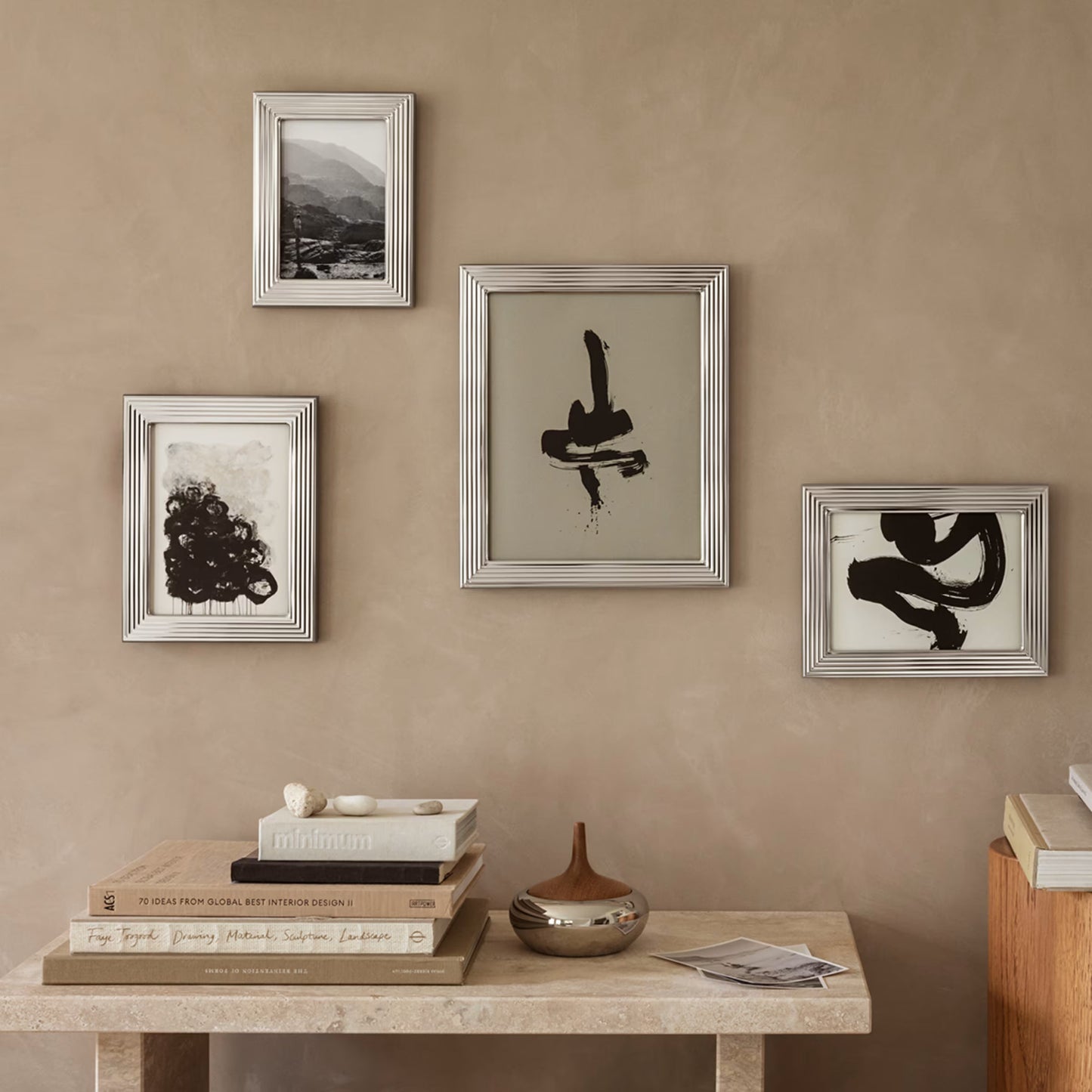 Georg Jensen Bernadotte Photo Frame, Medium - 13x18 CM (5x7")