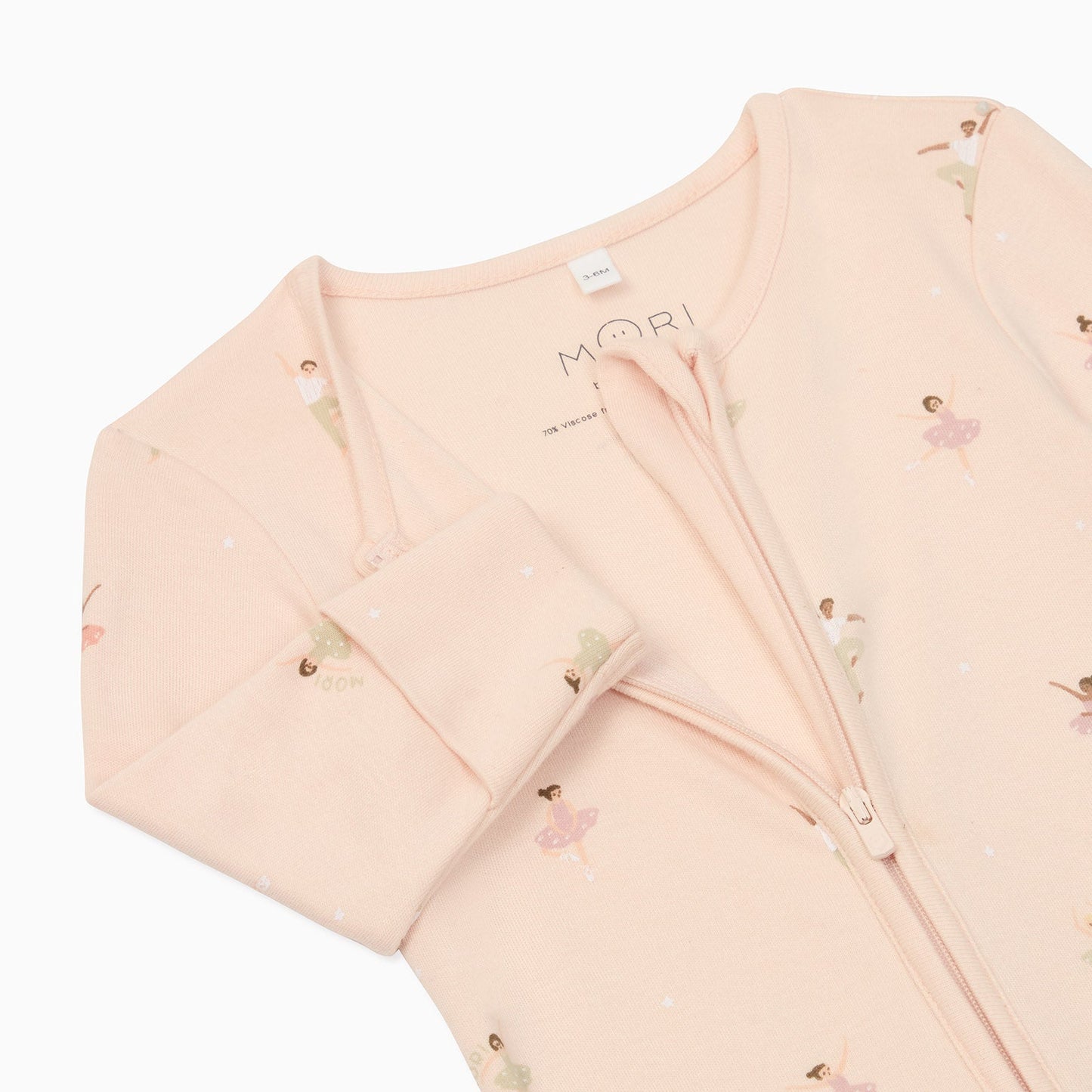 Ballerina Clever Zip Sleepsuit