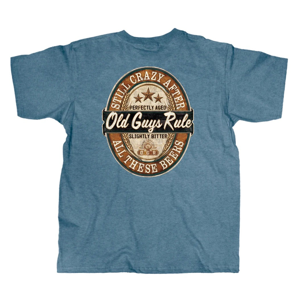 OLD GUYS RULE - CRAZY BEERS | Blue
