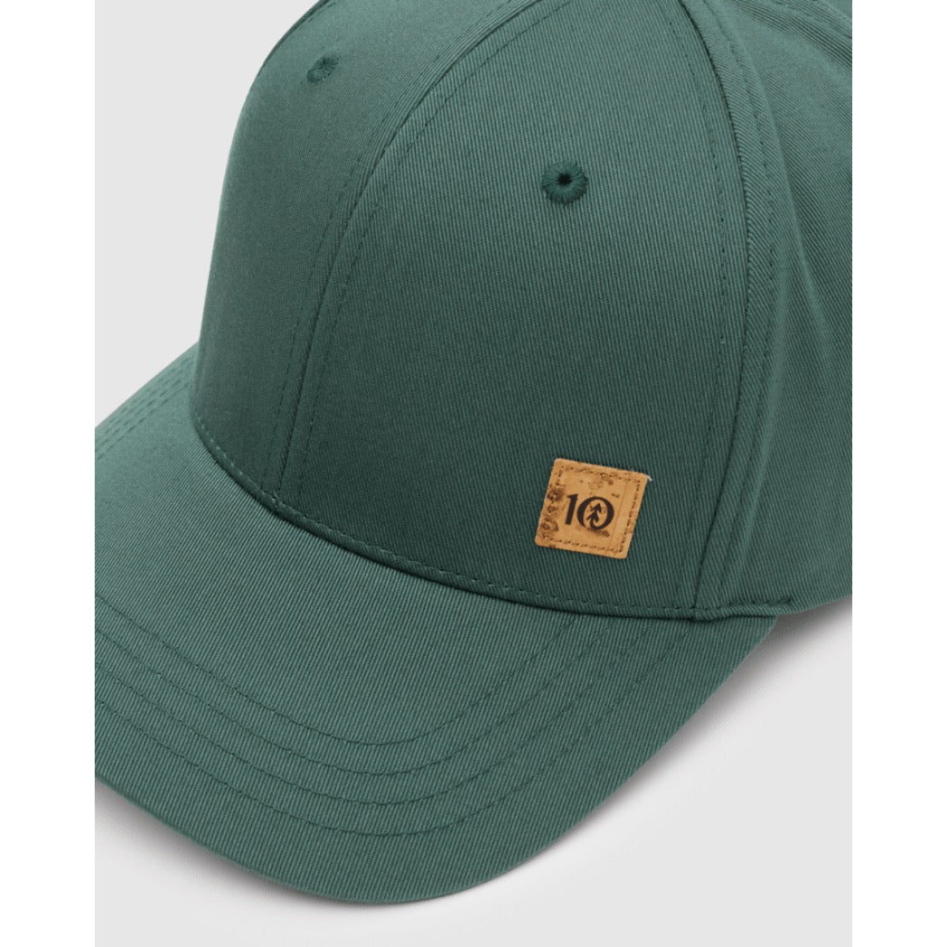 TENTREE - CORK ICON ELEVATION CAP | Pine Green