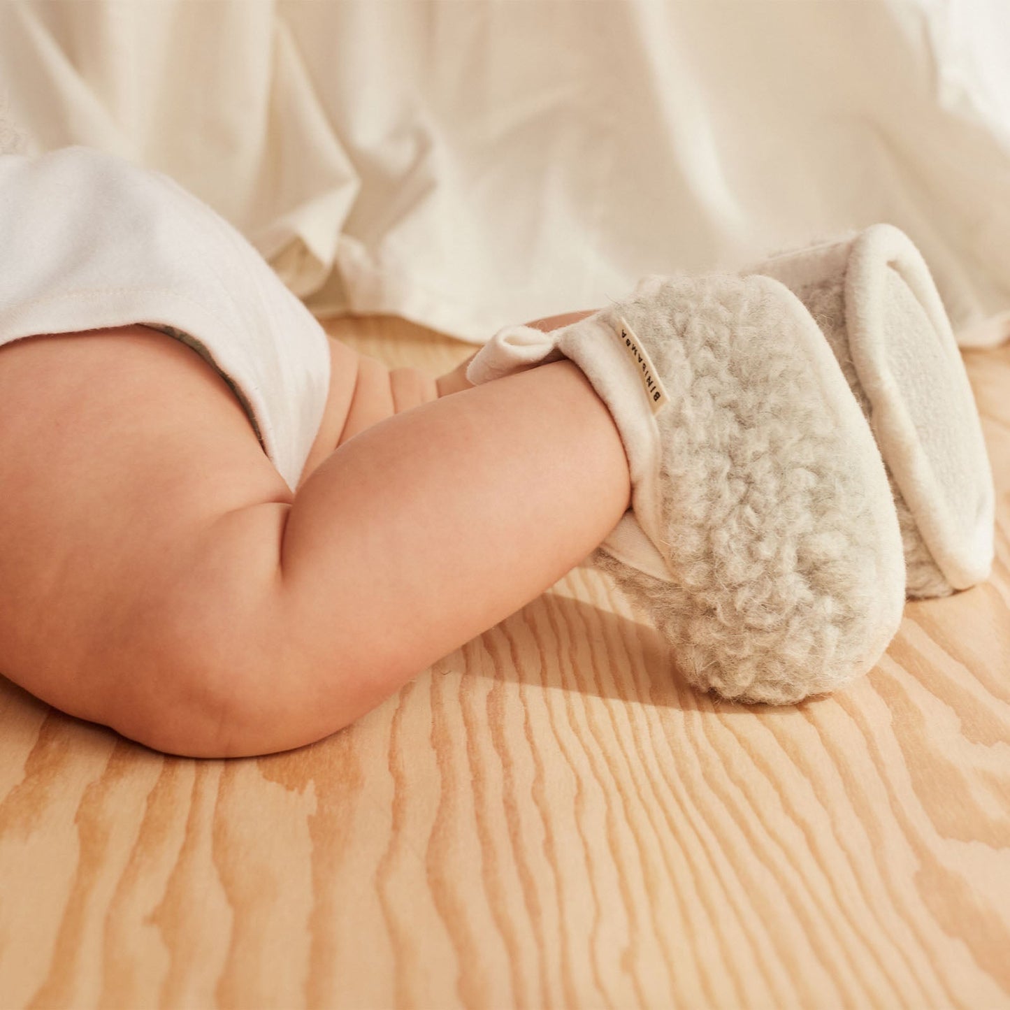BINIBAMBA Cloud Merino Baby Booties
