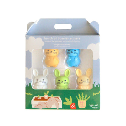 Bunnies Eraser Set - 2 Color Options