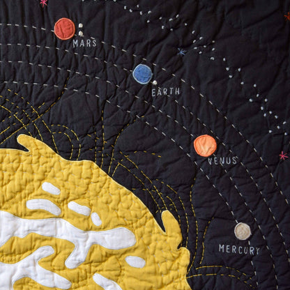 Baby Solar System Quilt