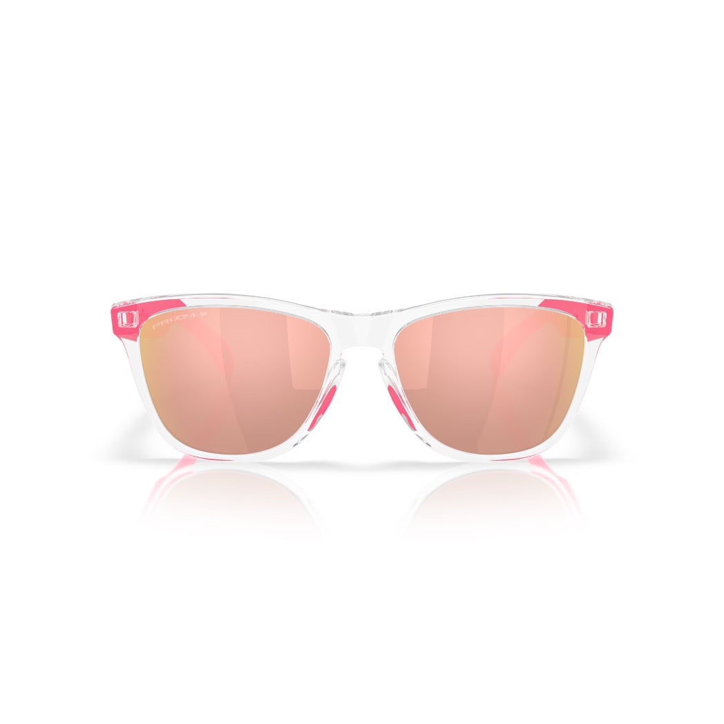 OAKLEY - FROGSKINS | Clear w/ Prizm Rose Gold