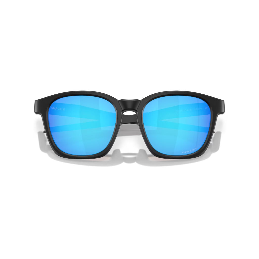 OAKLEY - SHACKLE | Matte Black Frame w/ Prizm Sapphire Lenses