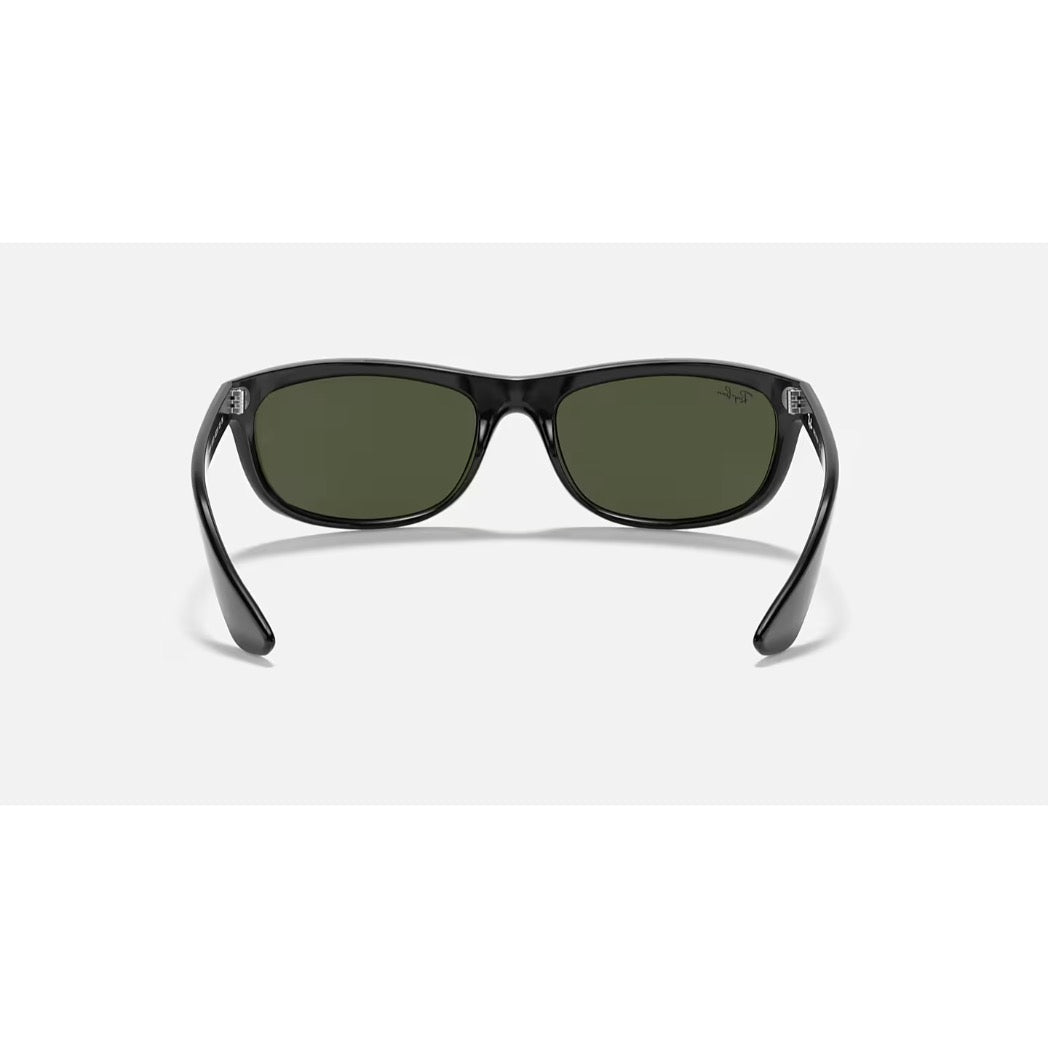 RAYBAN - BALORAMA | Polished Black w/ Green