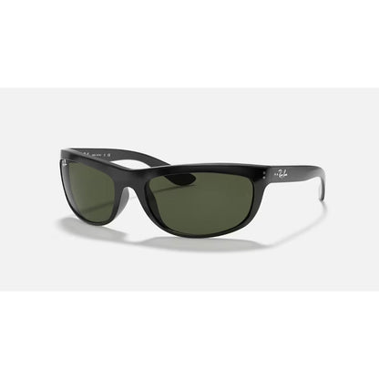 RAYBAN - BALORAMA | Polished Black w/ Green