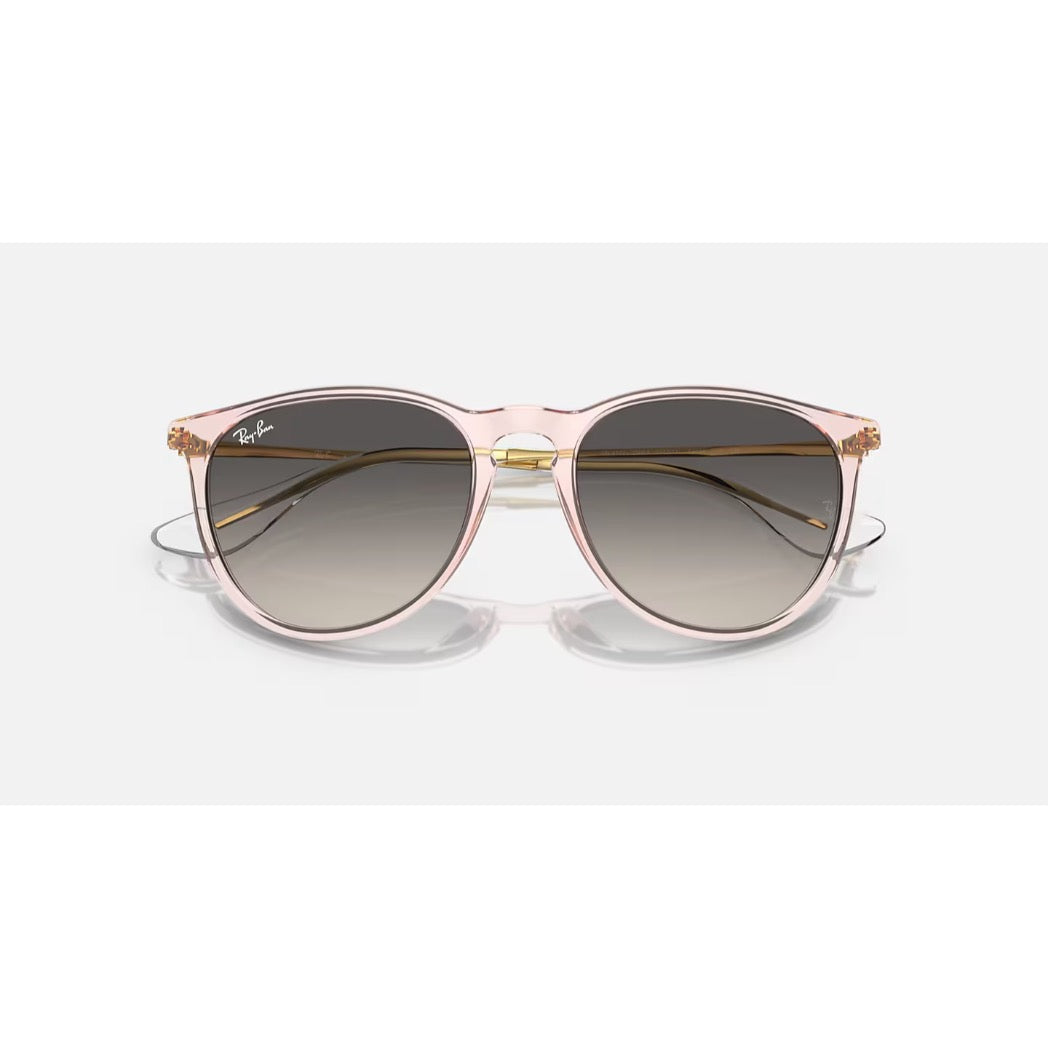 RAYBAN - ERIKA | Polished Transparent Pink w/ Grey