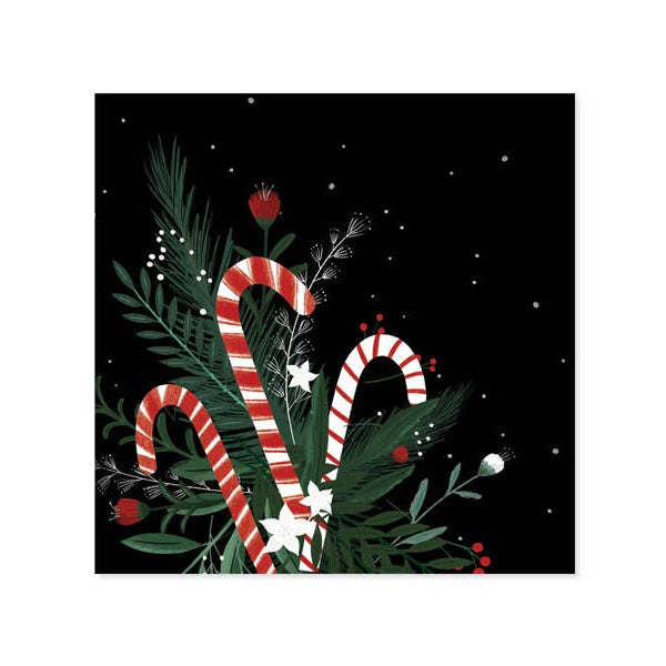 Candy Cane Bouquet Christmas Pop-Up Card