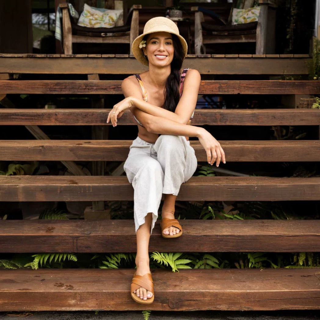 OLUKAI - KIPE'A 'OLU SLIDE (WOMENS) | Sahara