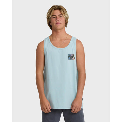 BILLABONG - CRAYON WAVE TANK | Dusty Blue