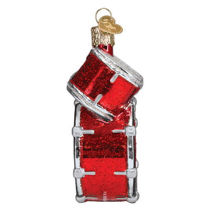 AC/DC Drum Set Ornament