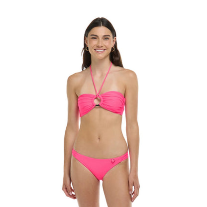 BODY GLOVE - SMOOTHIES IRENE BANDEAU TOP | BUBBLE GUM