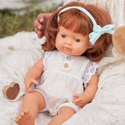 Baby Doll Redhead Girl 15" inch