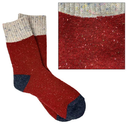Camila Cozy Knit Colorblock Socks