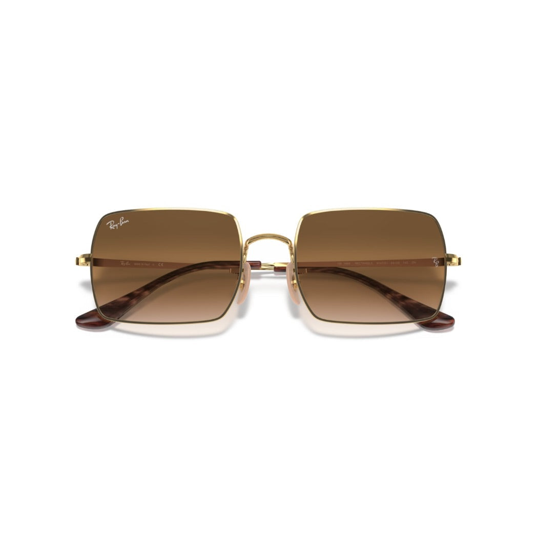 RAYBAN - RECTANGLE | Gold w/ Light Brown Gradient
