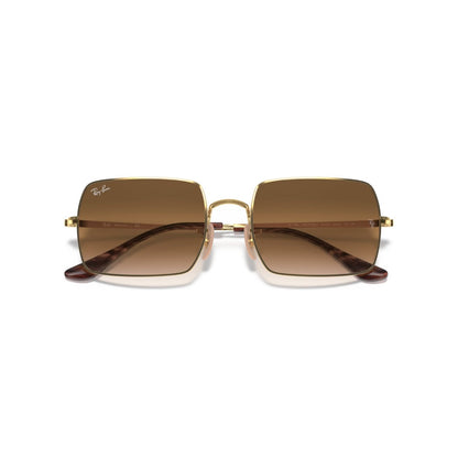 RAYBAN - RECTANGLE | Gold w/ Light Brown Gradient
