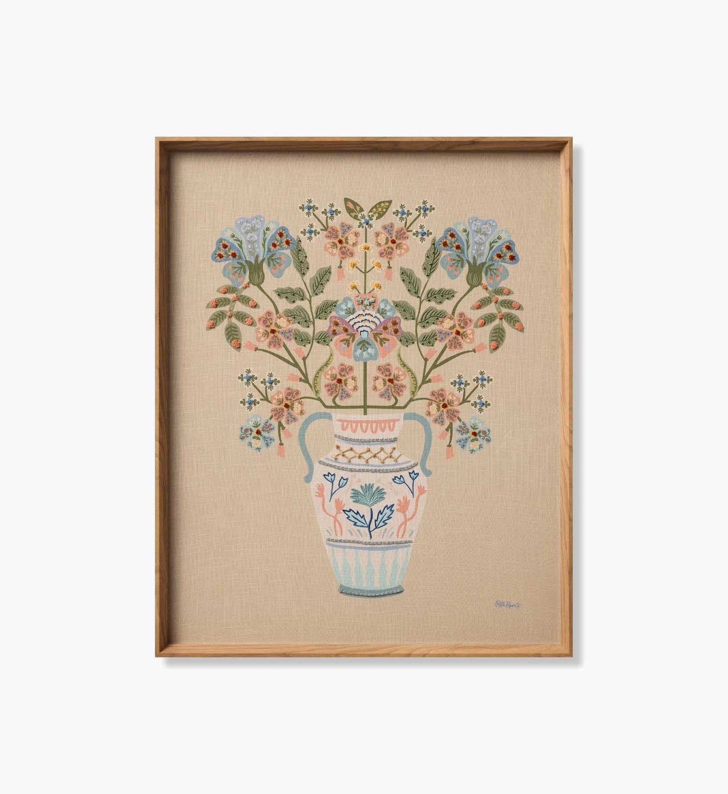 Framed Wall Art - Gracie Vase
