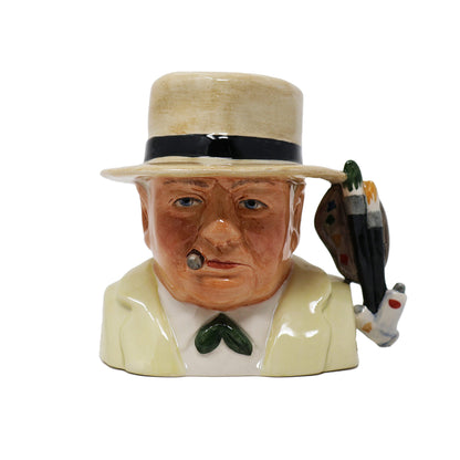 Bairstow Manor Collectables Artist Sir Winston Churchill Character Jug