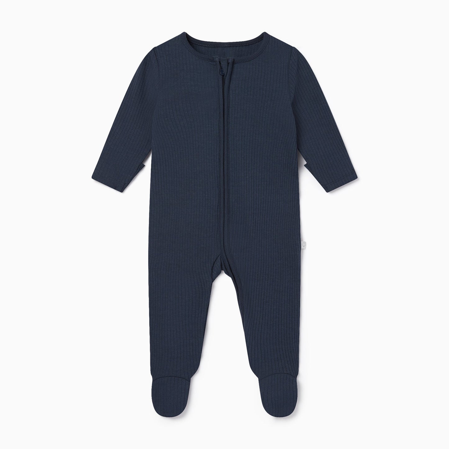 Bear Ribbed Clever Zip Sleepsuit