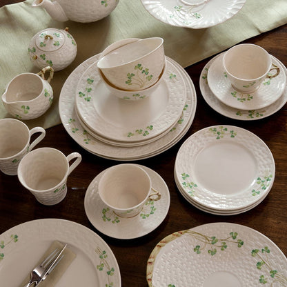 Belleek Shramrock Cup & Saucer