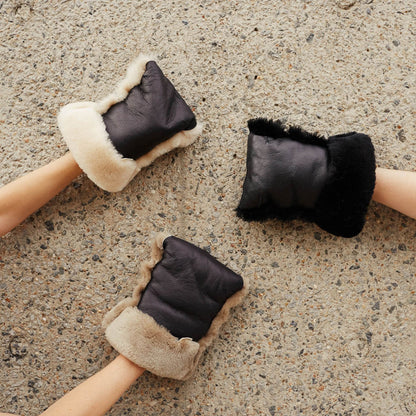 BINIBAMBA Sheepskin Buggy Mittens