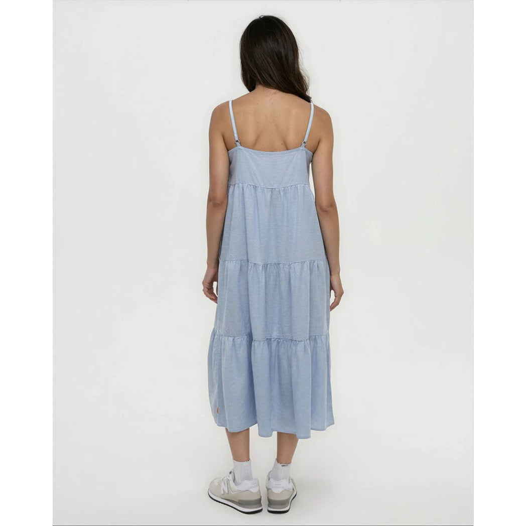 TENTREE - HOPEWELL DRESS | Lakeside Blue