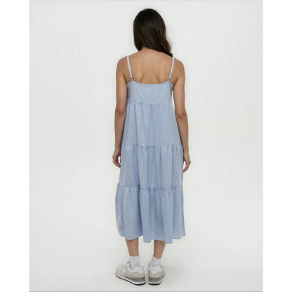 TENTREE - HOPEWELL DRESS | Lakeside Blue