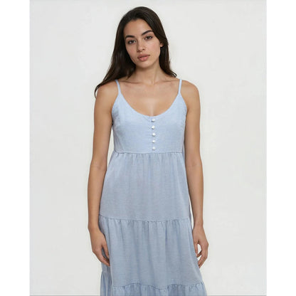 TENTREE - HOPEWELL DRESS | Lakeside Blue