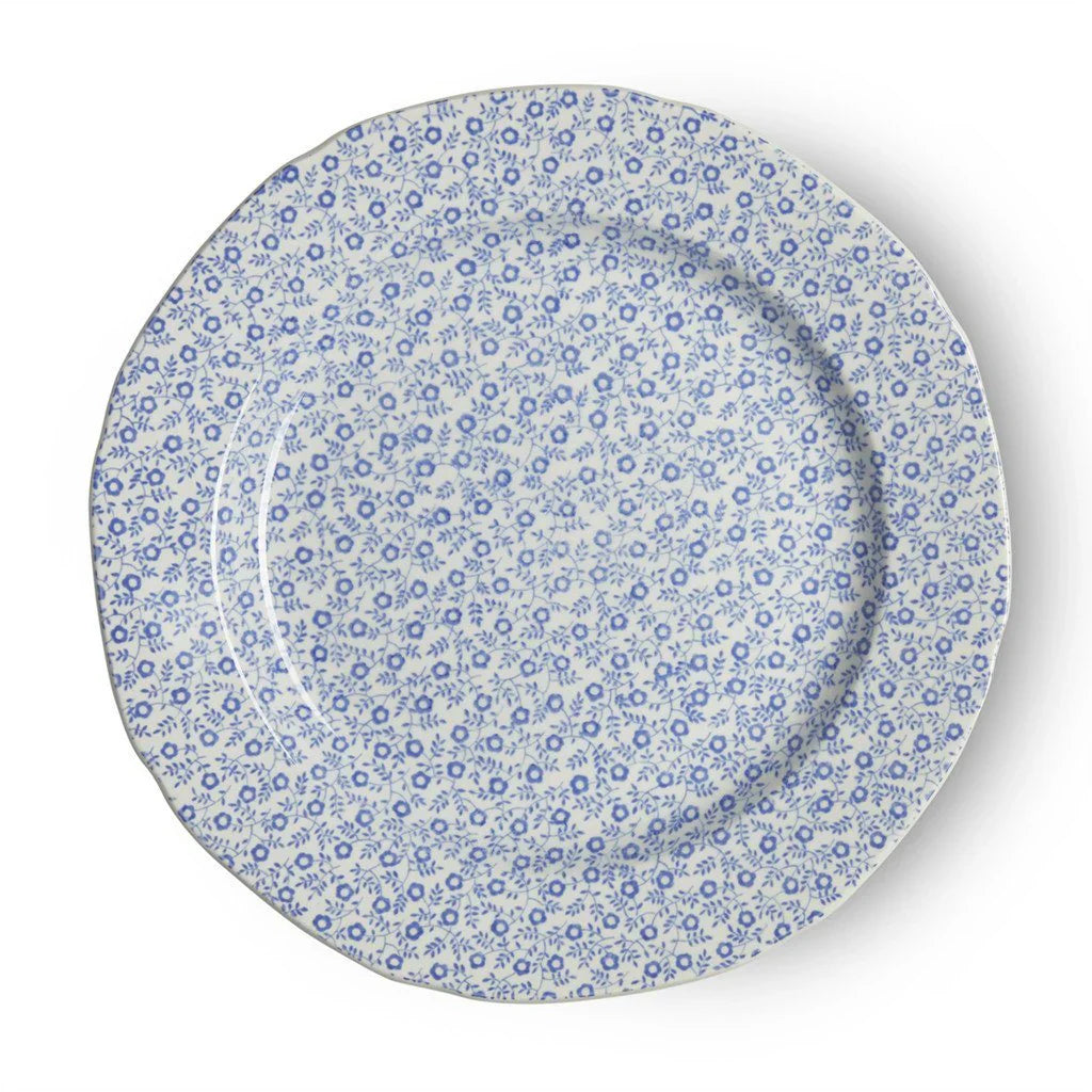 Burleigh Pale Blue Felicity Plate 21.5cm 8.5"