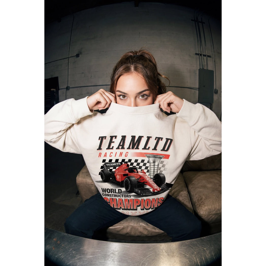 TEAMLTD - CHAMPIONS CREWNECK | Natural
