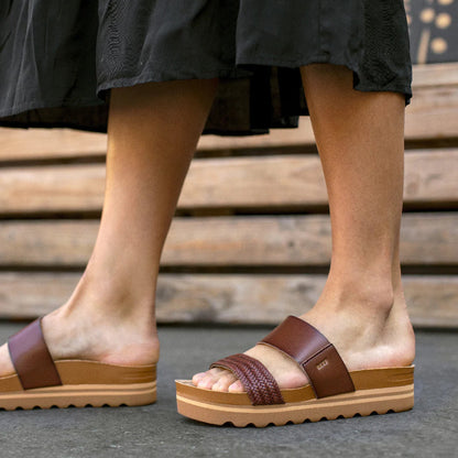 REEF - CUSHION VISTA HI | CHOCOLATE BRAID