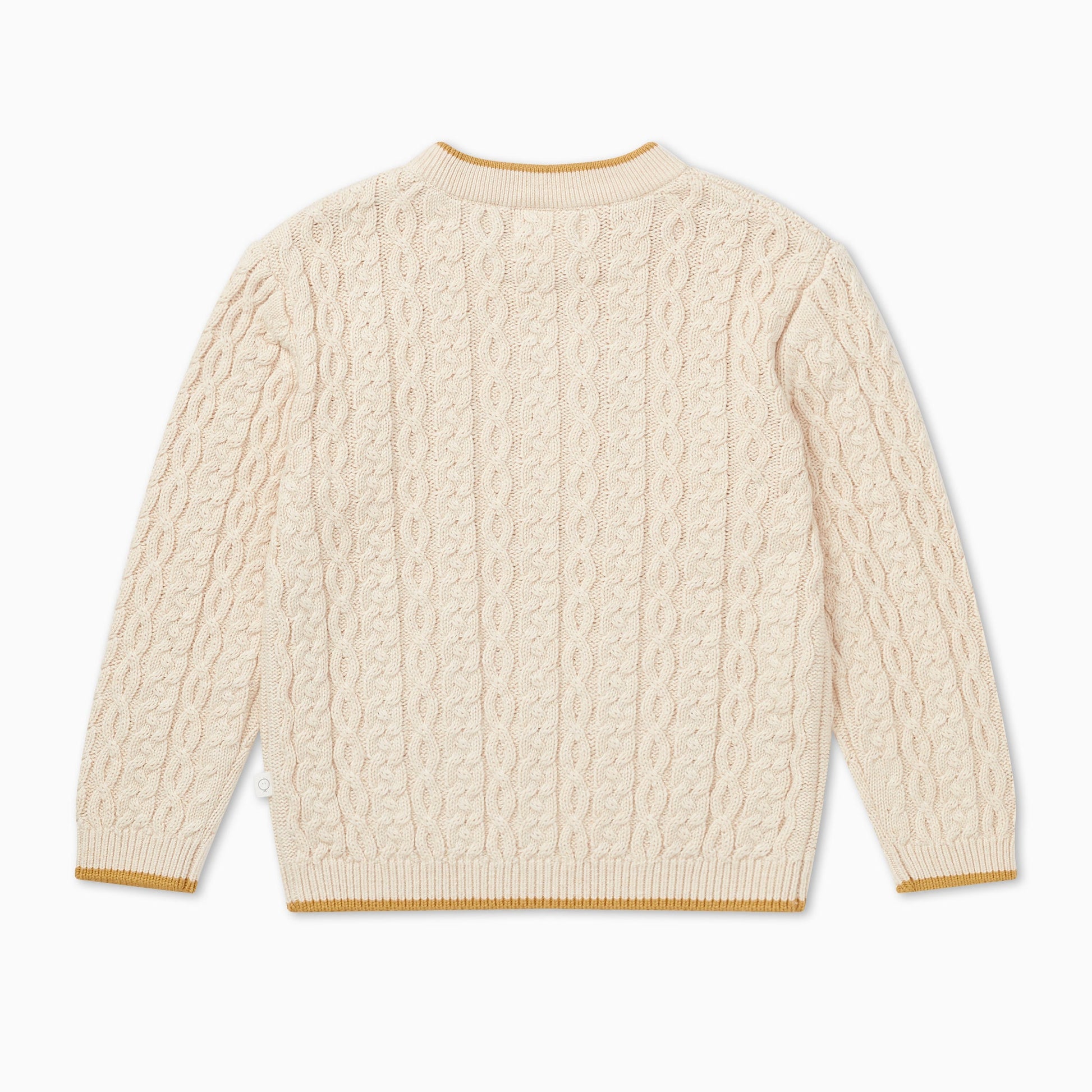 Cable Knit Tipped Jumper