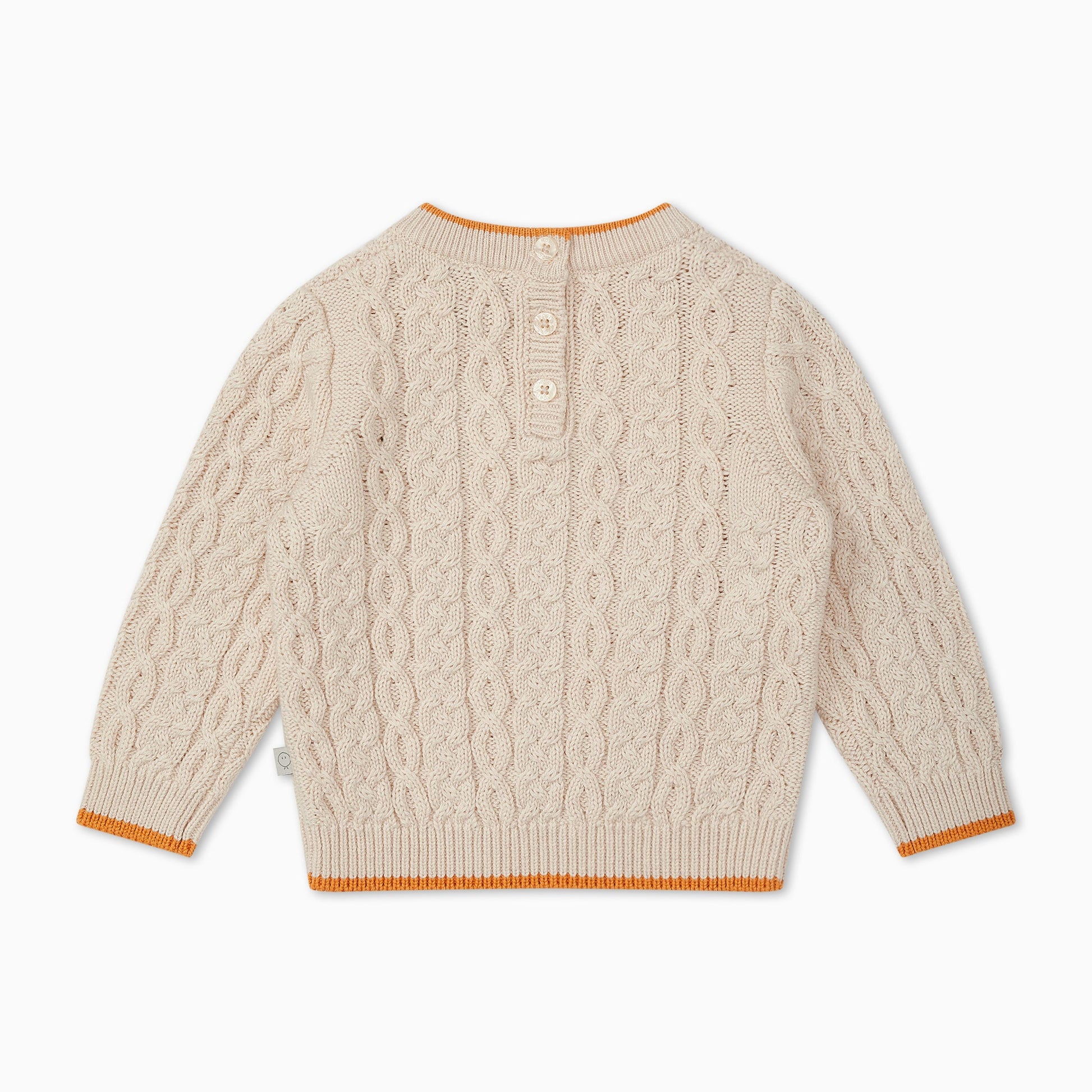 Cable Knit Tipped Jumper