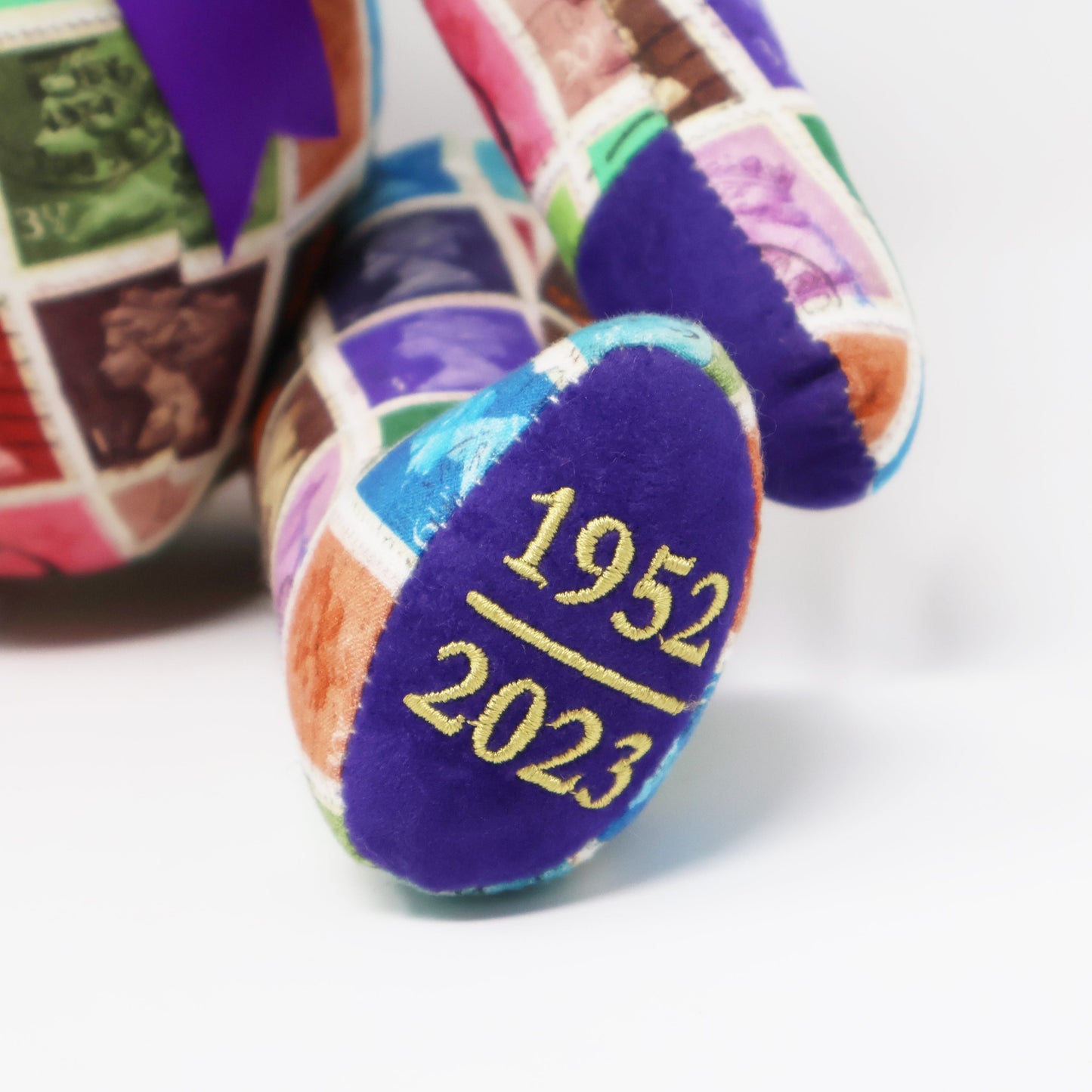 Canterbury Bears QEII Stamp Commemorative Bear