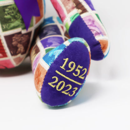 Canterbury Bears QEII Stamp Commemorative Bear