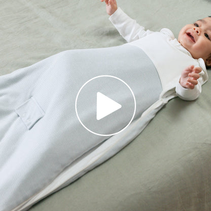 Clever Winter Sleeping Bag 2.5 TOG - Grey Stripe
