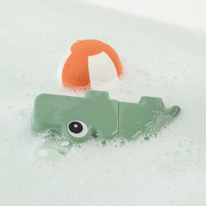 Done By Deer Bath Squirter Toy Croco Green