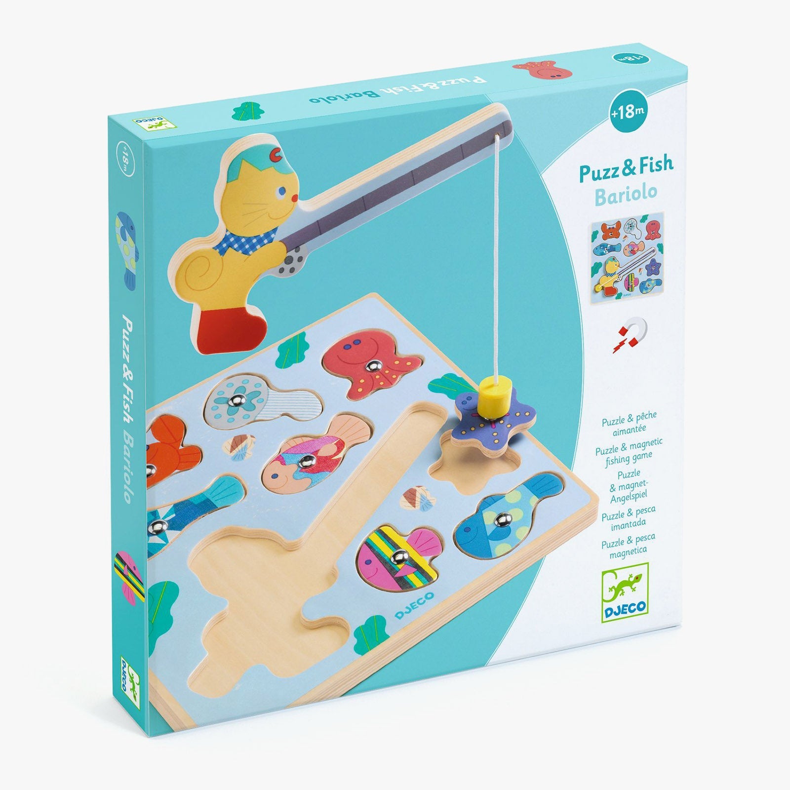 Djeco Puzz & Fish 2-in-1 Game