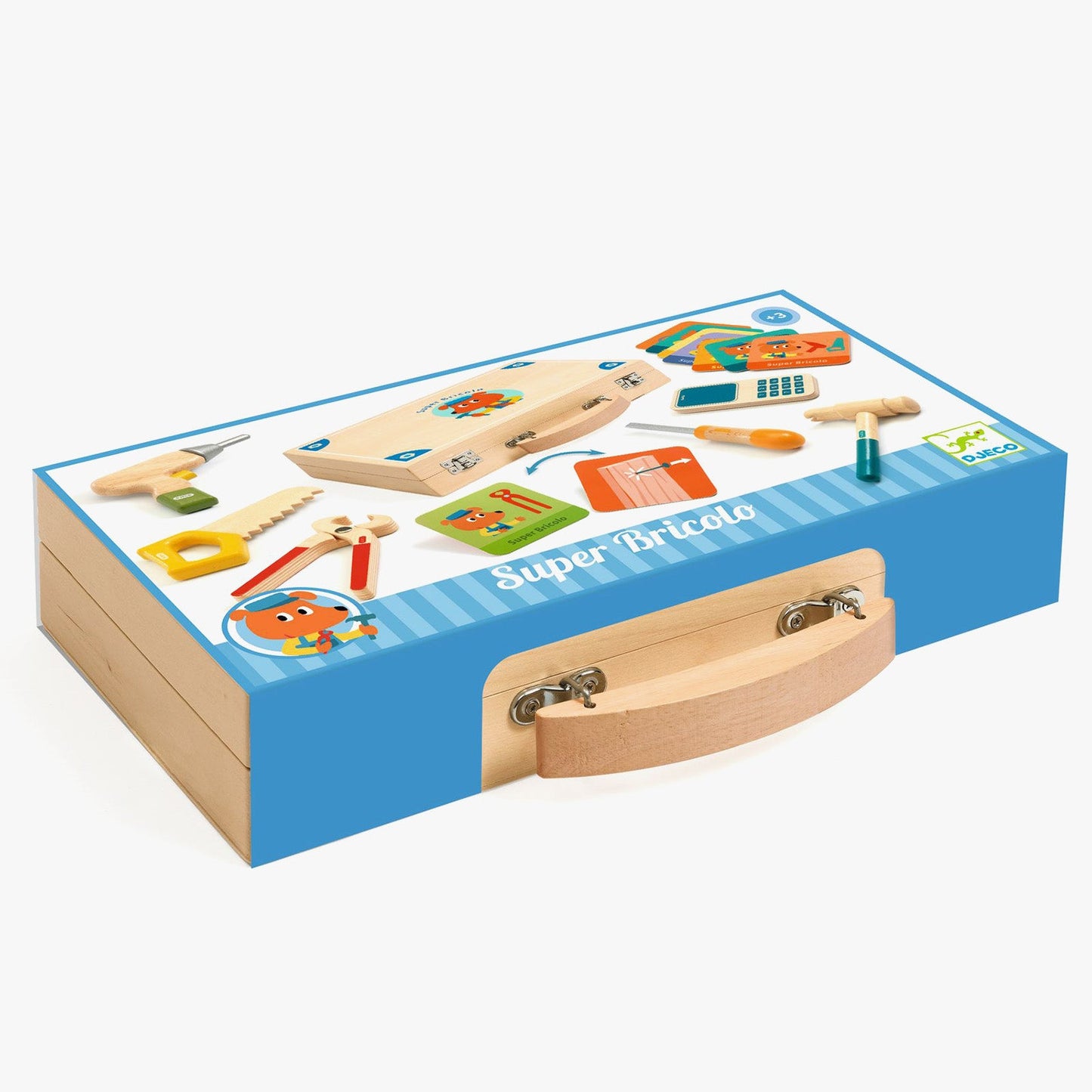 Djeco Super Bricolo Wooden Tools Set