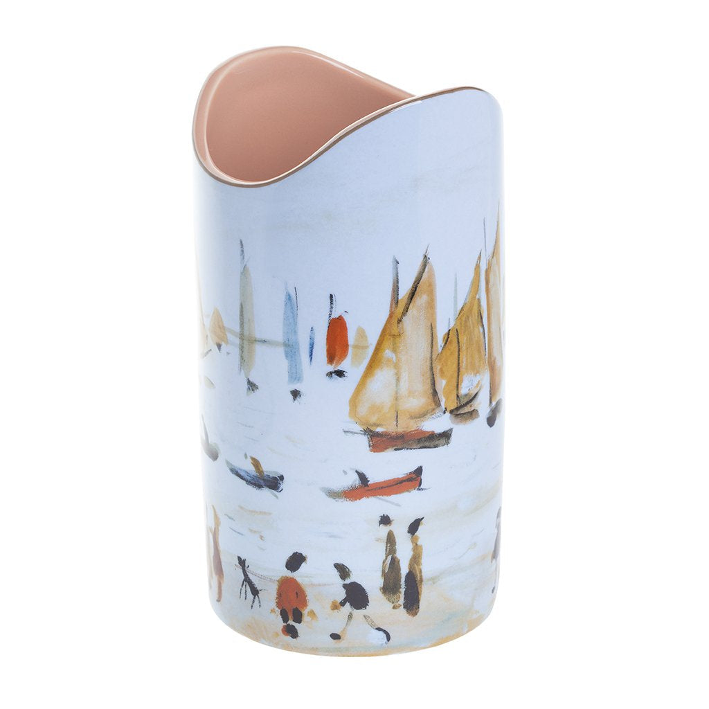 Dartington Lowry Vase Yachts
