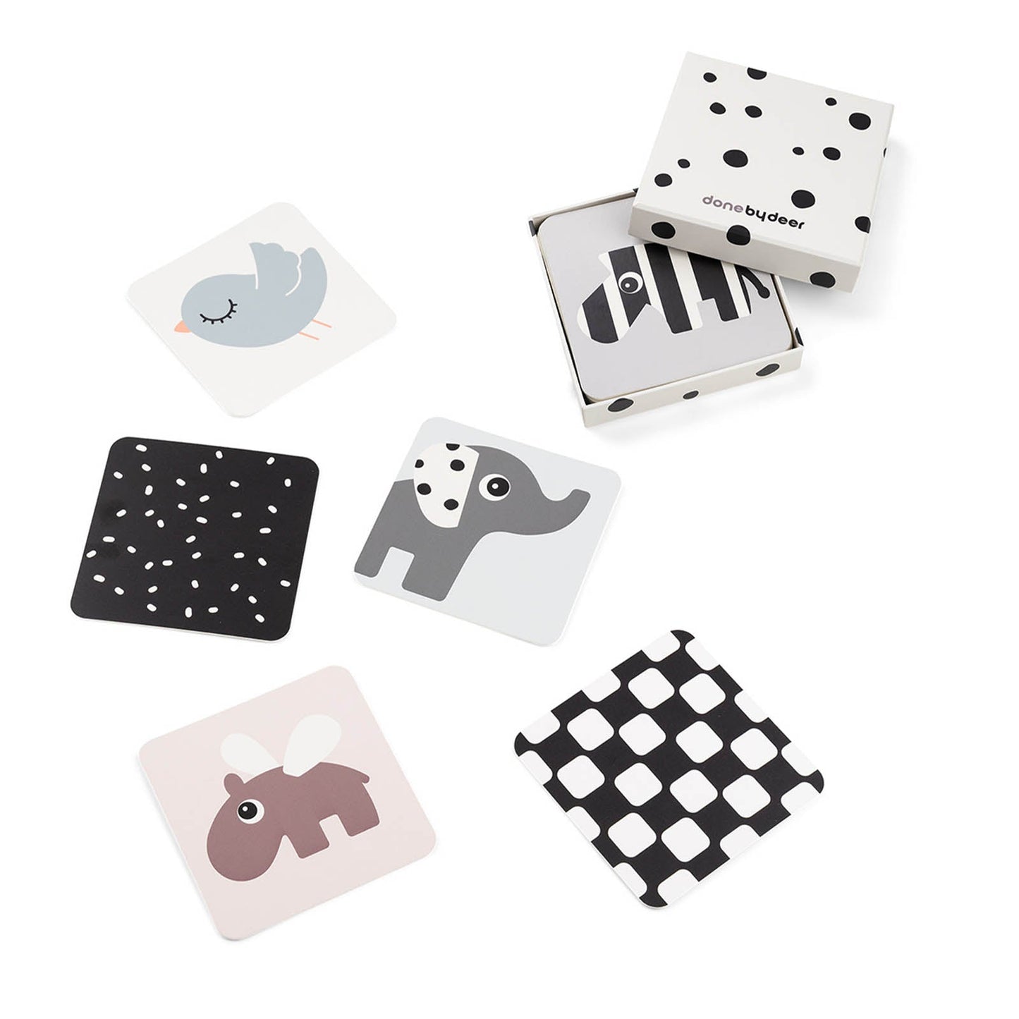 Done by Deer Friends Contrast Card 10 Pack