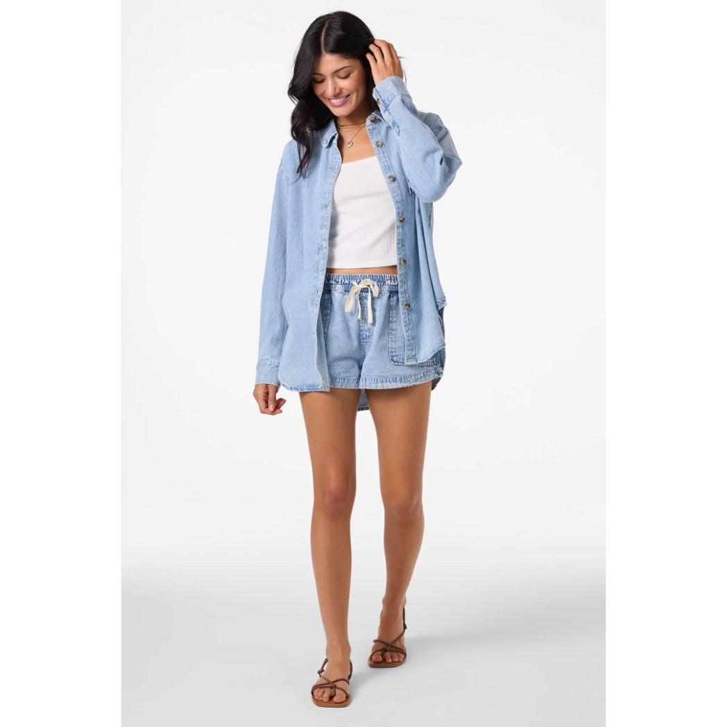 ONEILL - SEVIE SHACKET DENIM TOP | Drifter
