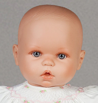 20" Ruby Doll with Pink Smock Dress