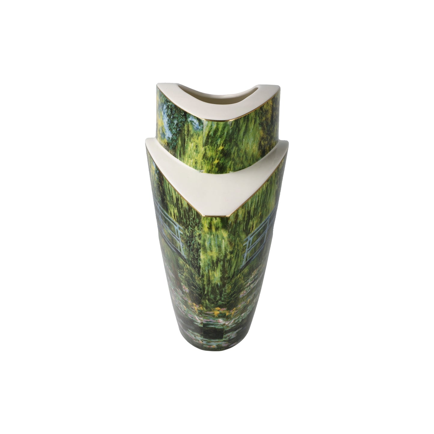 Goebel Japanese Bridge Vase Claude Monet 20 cm