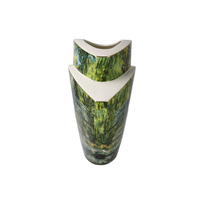 Goebel Japanese Bridge Vase Claude Monet 20 cm