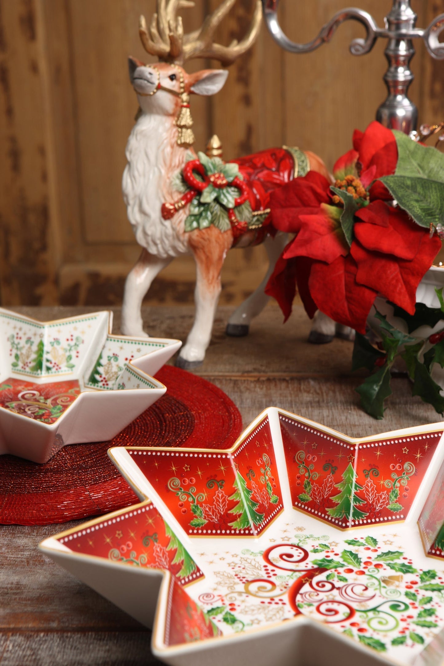 Goebel Palais Royal Small Stellar Christmas Bowl